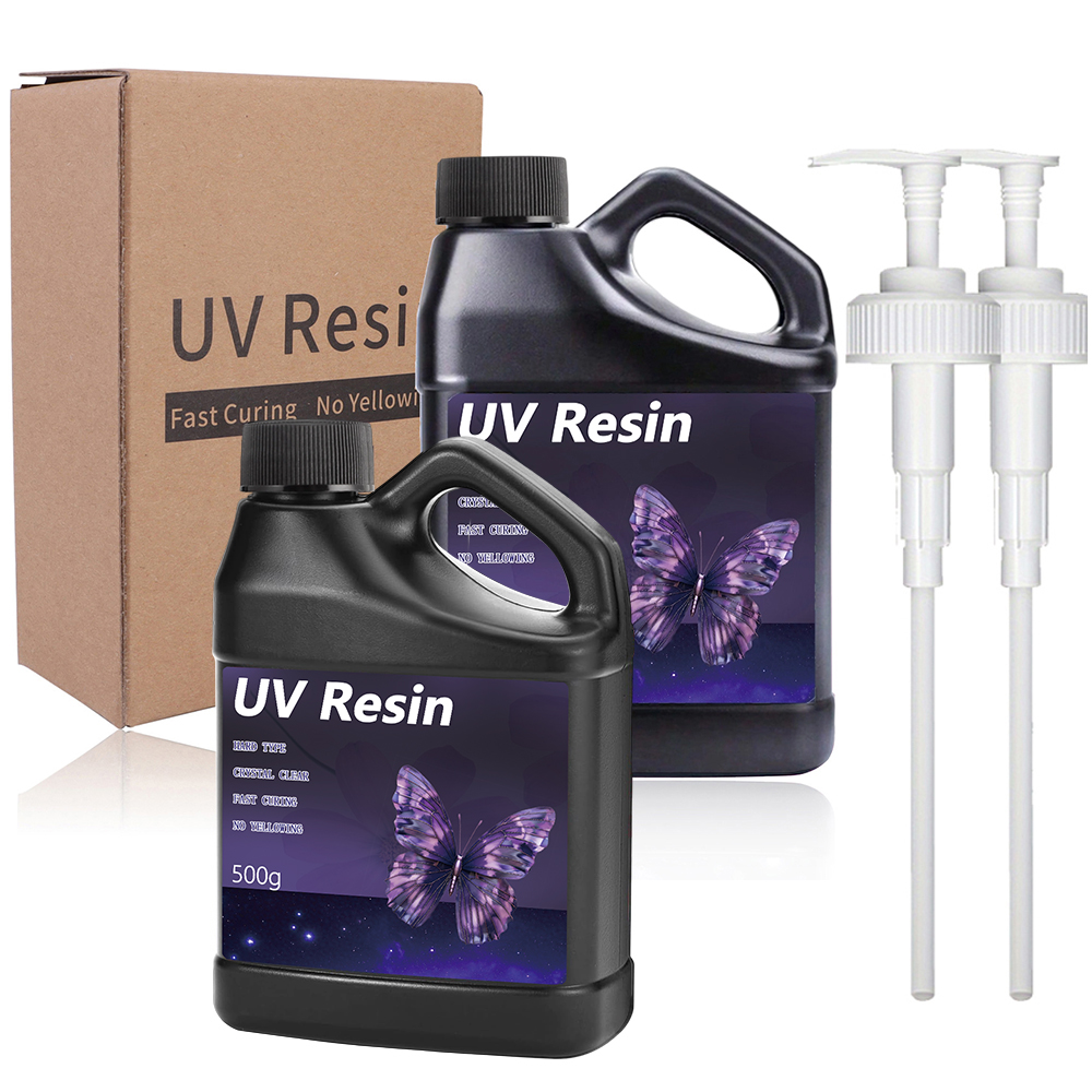 Resin Art Stone - UV Resin-Bulk Upgraded Crystal Clear Hard
