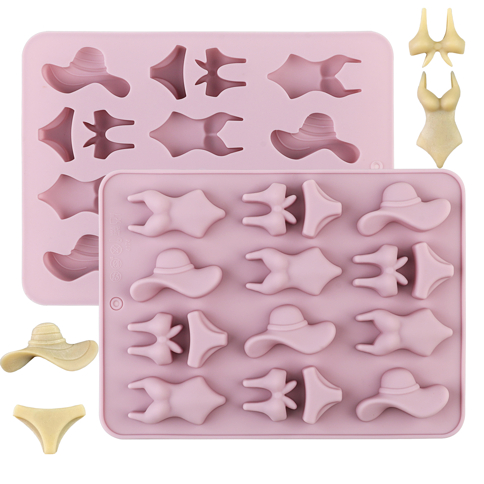 Resin Art Accessories - A Summer-Themed Beach Bikini Mold, Swimsuit