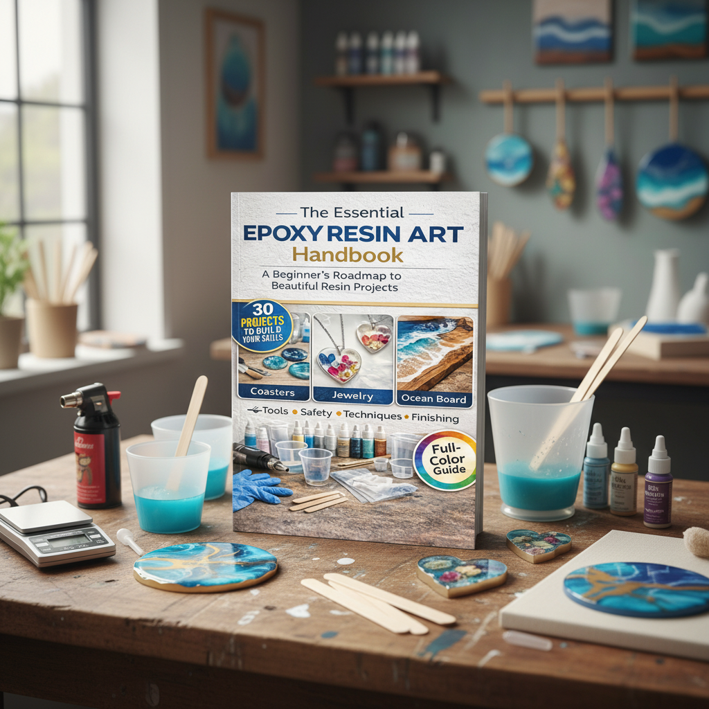 Resin Art Guide Book - Epoxy Resin Art Handbook Beginner Guide