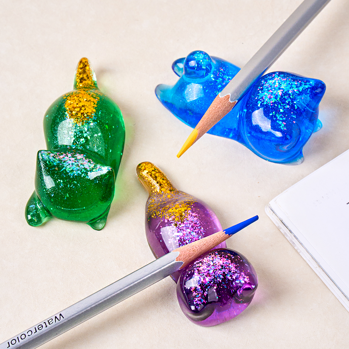 Resin Art Stone - 3D Cat Crystal Epoxy Resin Mold