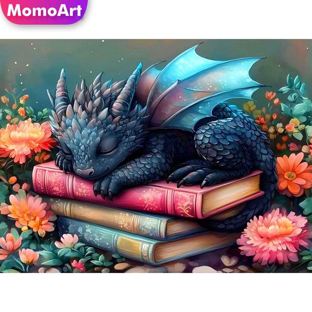 Resin Art Guide Book - Momoart New Arrival Diamond Mosaic Dragon