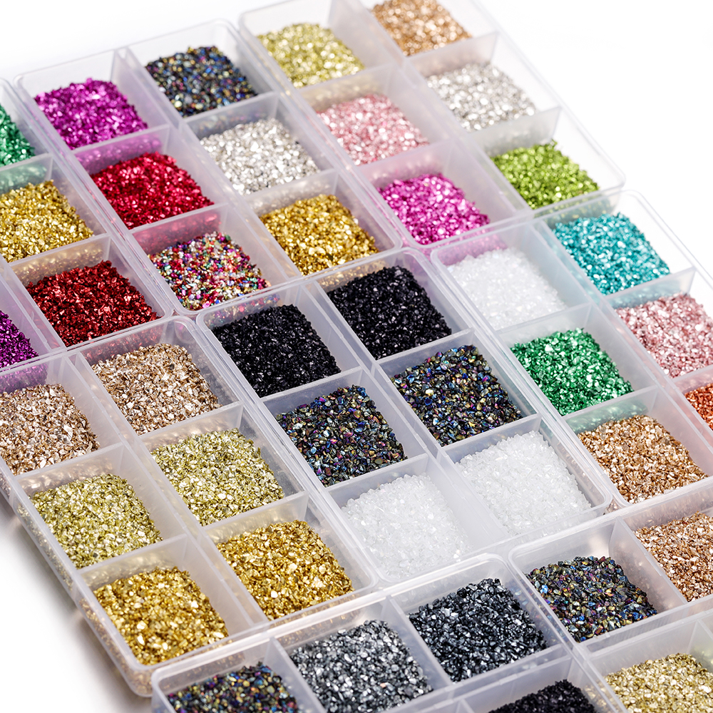 Resin Art Stone - 30g Broken Glass Stones Epoxy Resin