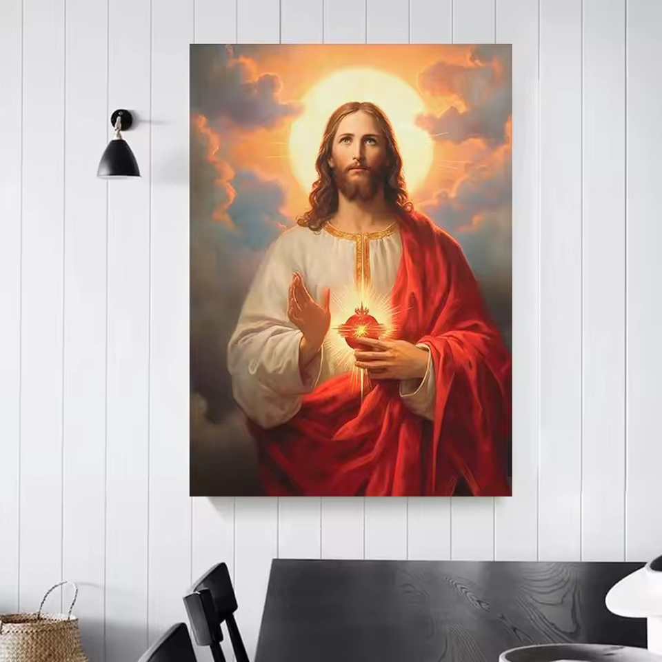 Resin Art Heart - Frameless,New Diamond Painting Cross Stitch Vintage