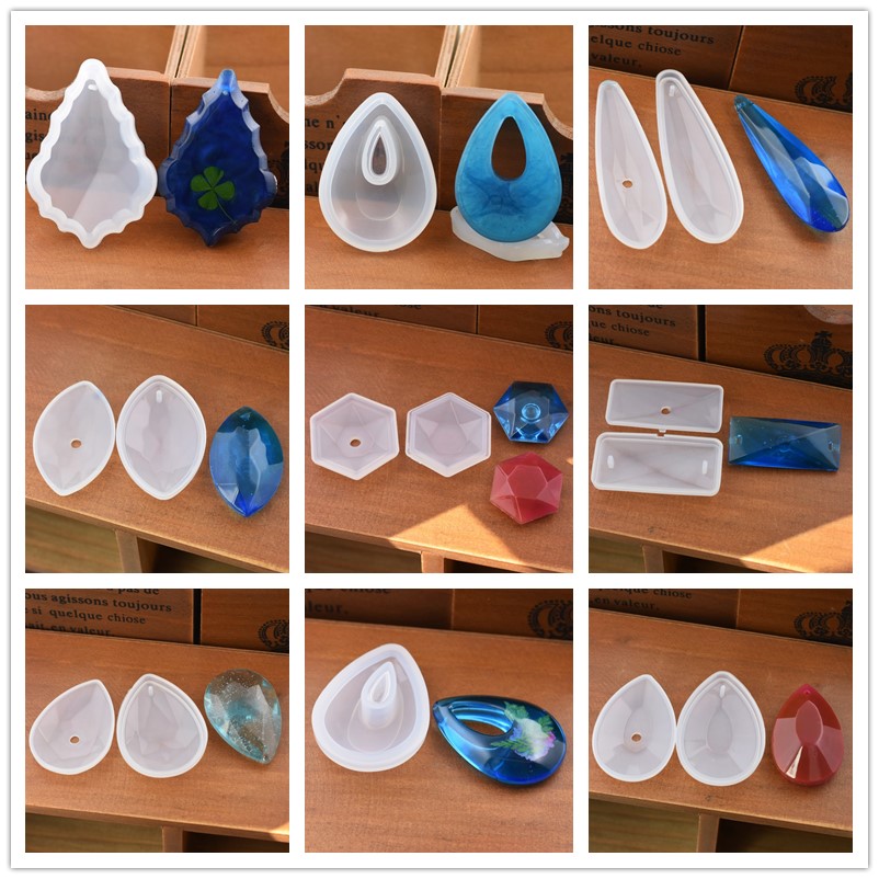 Resin Art Stone - SNASAN Pendant Silicone Mold Jewelry Making