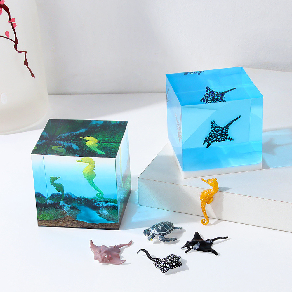 Resin Art Stone - 3D Craft Diy Mini Decor Sea