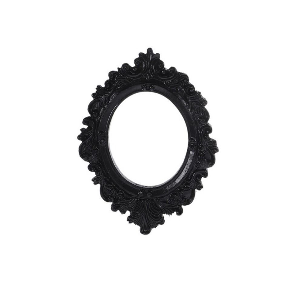 Resin Art Photo Frame - Fashion Black Vintage Picture Frame Resin
