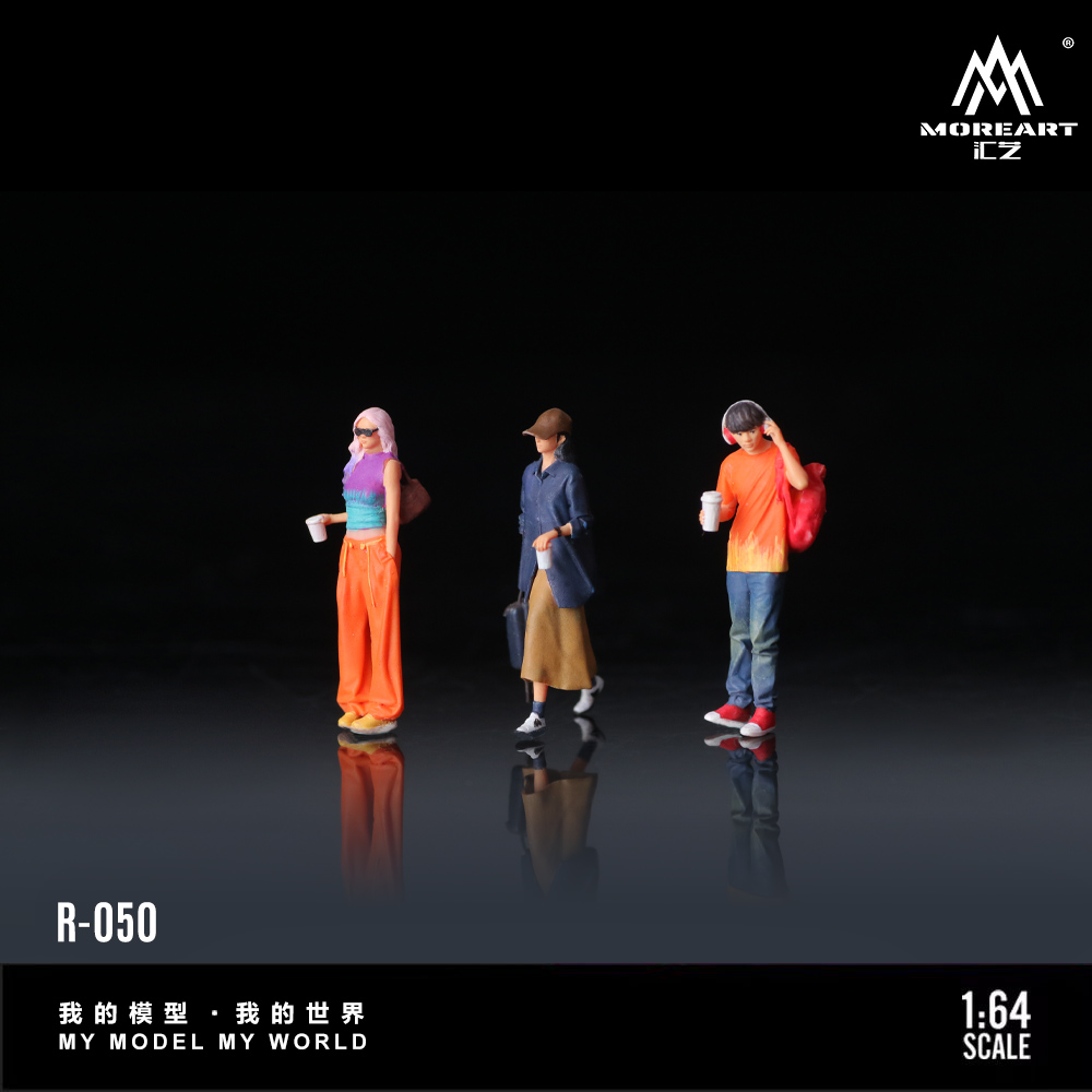 Resin Art And Decor - More Art 1:64 Holding Cup Shopping