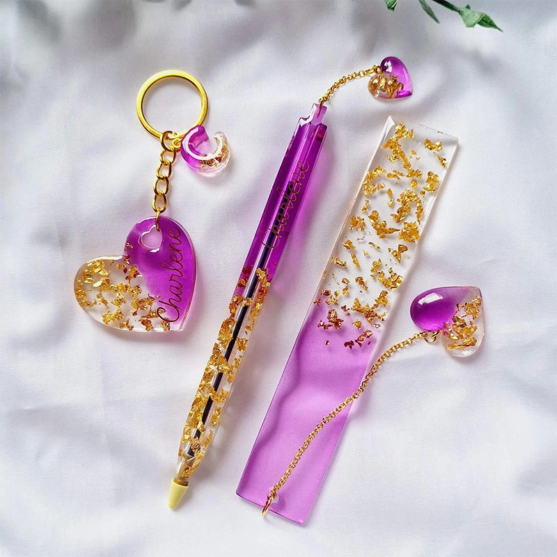 Transparent Pen and Bookmark S – Resin Art Stone recenzja i cena