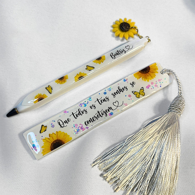 Transparent Pen and Bookmark S – Resin Art Stone recenzja i cena