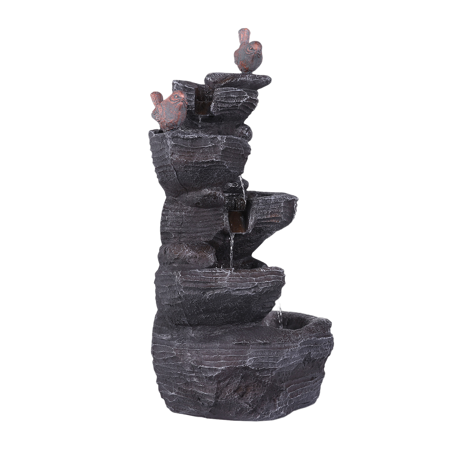 27 Inch 5-Tier Cascading Rock  – Resin Art Stone recenzja i cena