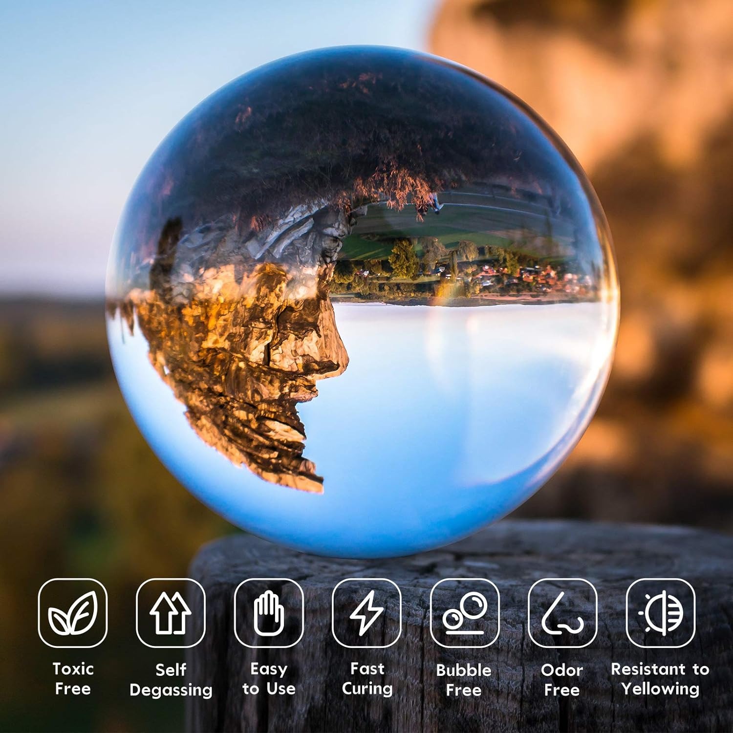 300g UV Resin Clear,Hard,Upgra – Resin Art Stone recenzja i cena