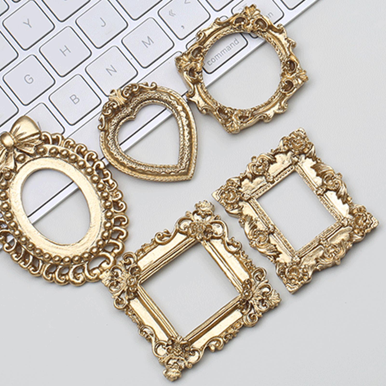 Mini Picture Frames Golden Ret – Resin Art Photo Frame recenzja i cena
