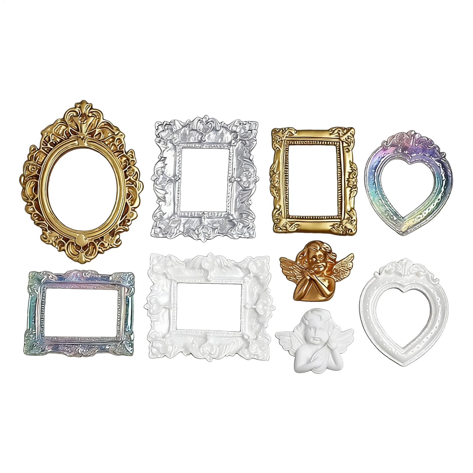 9 Pcs Miniature Picture Frame  – Resin Art Photo Frame recenzja i cena