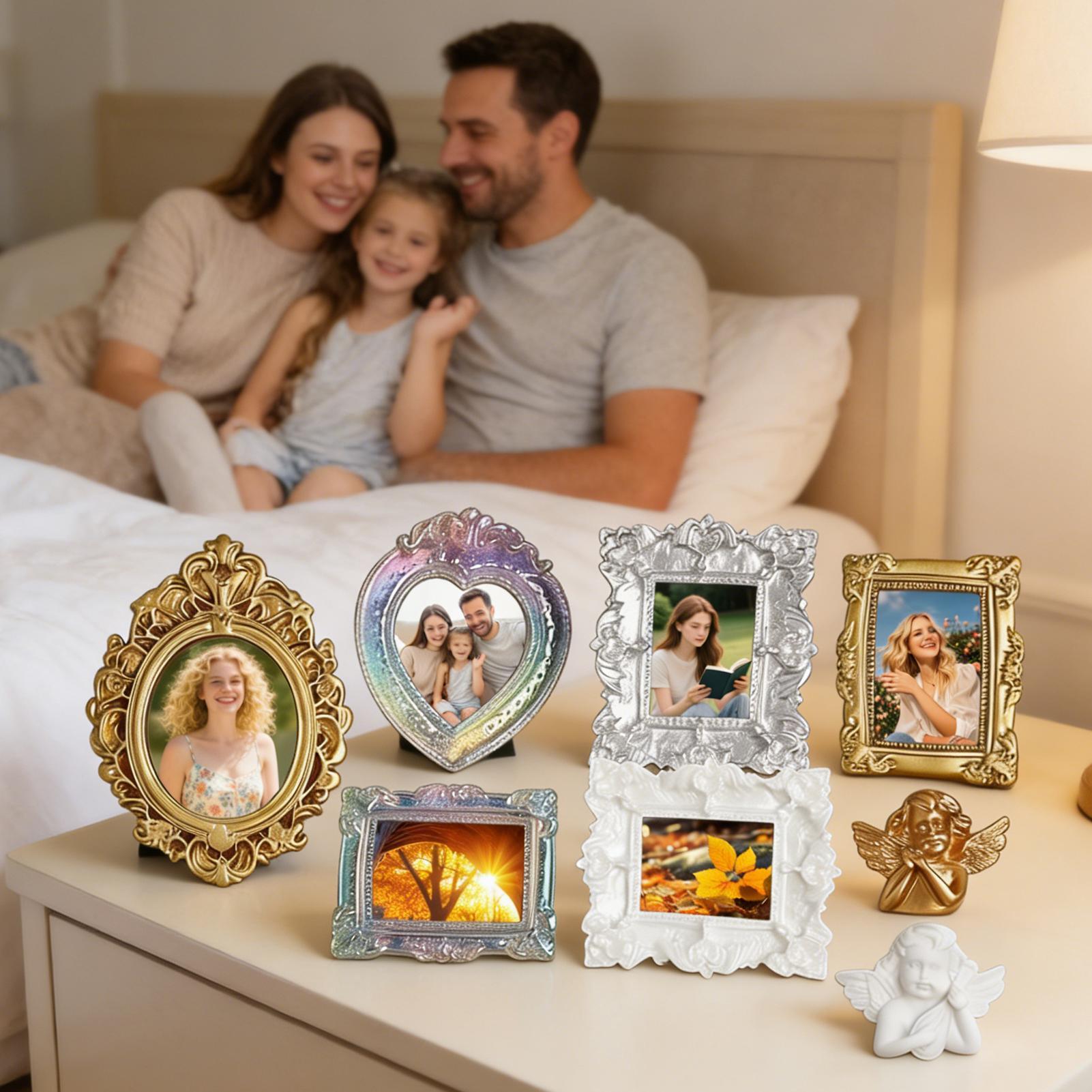 9 Pcs Miniature Picture Frame  – Resin Art Photo Frame recenzja i cena