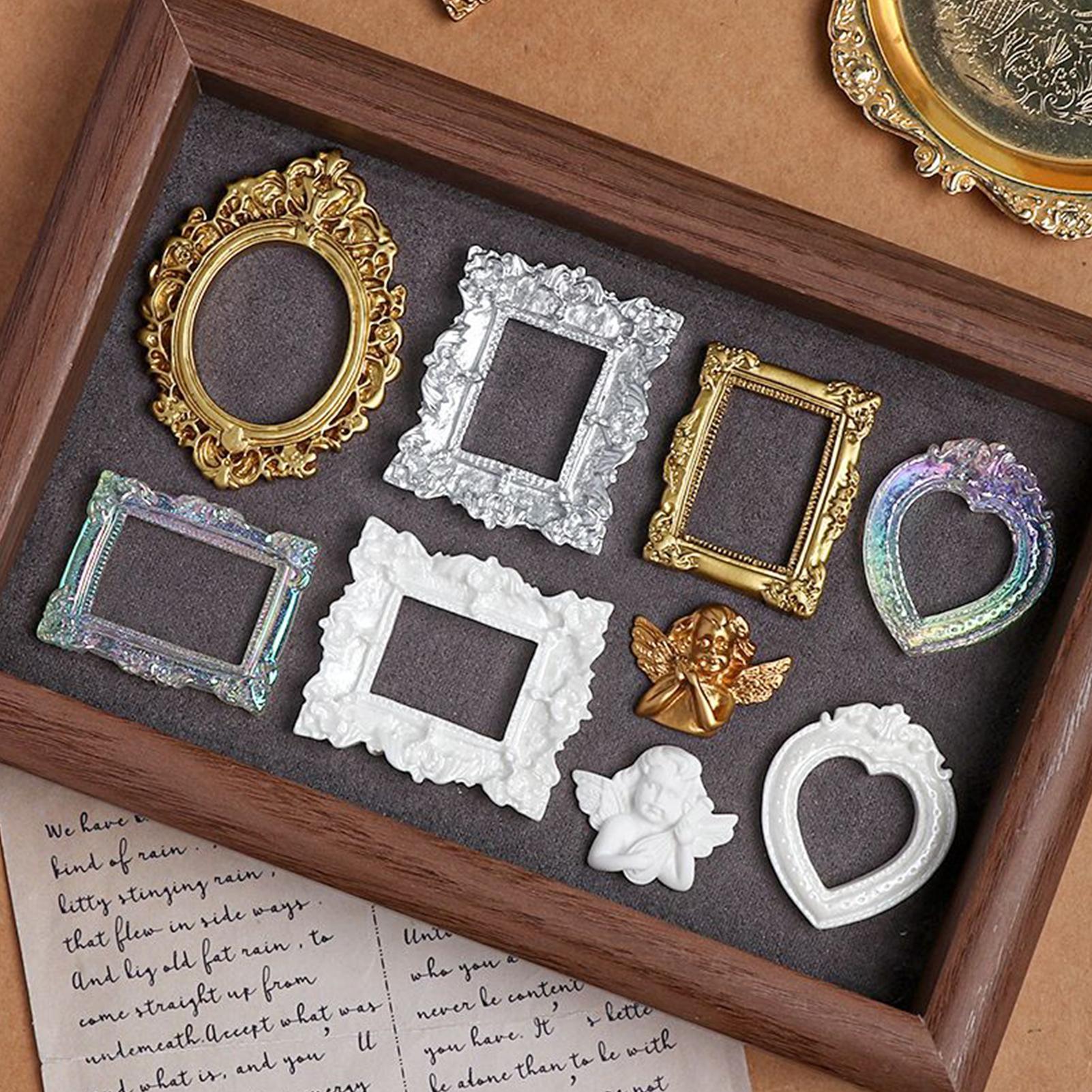 9 Pcs Miniature Picture Frame  – Resin Art Photo Frame recenzja i cena