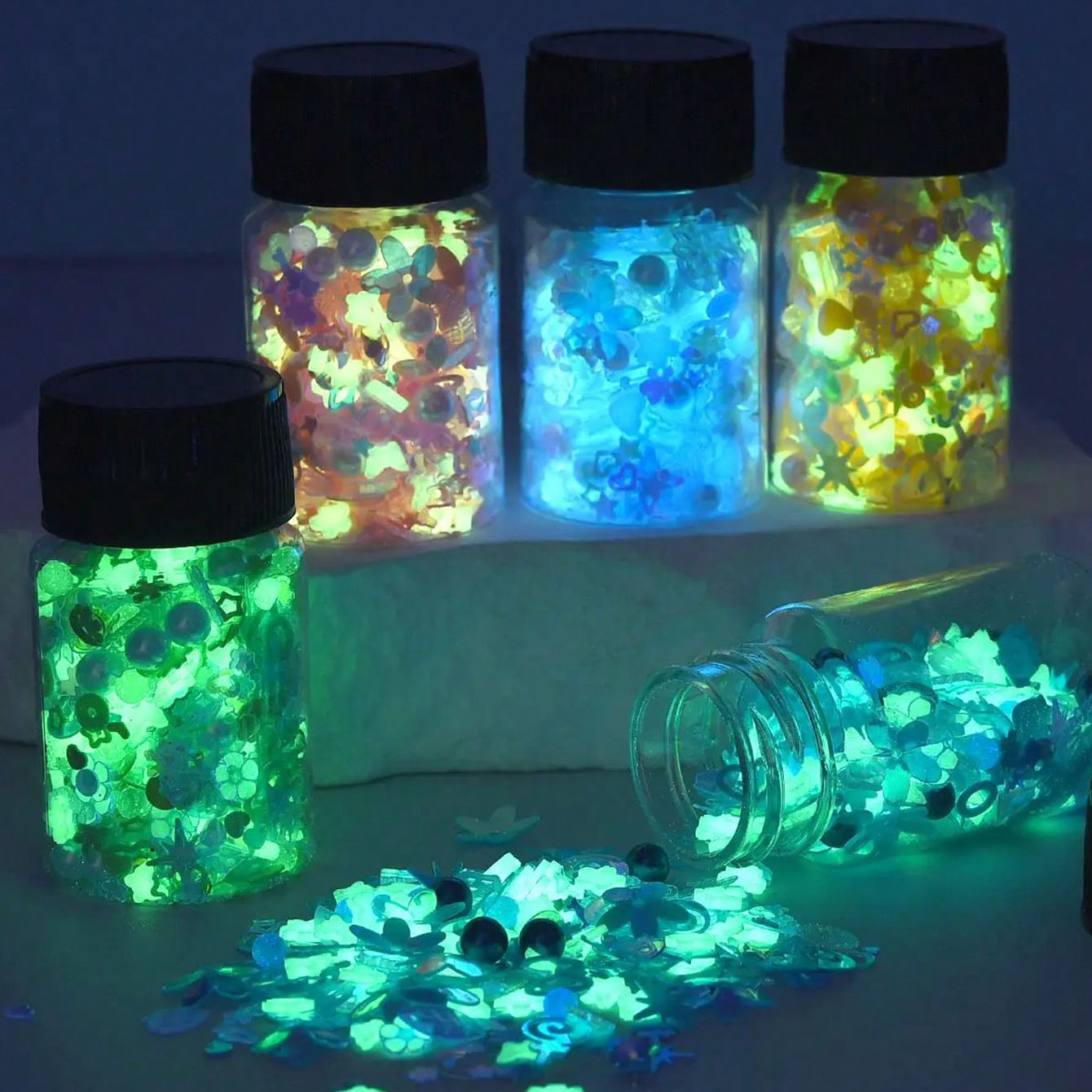 1Pcs Mixed Luminous Soft Clay  – Resin Art Heart recenzja i cena