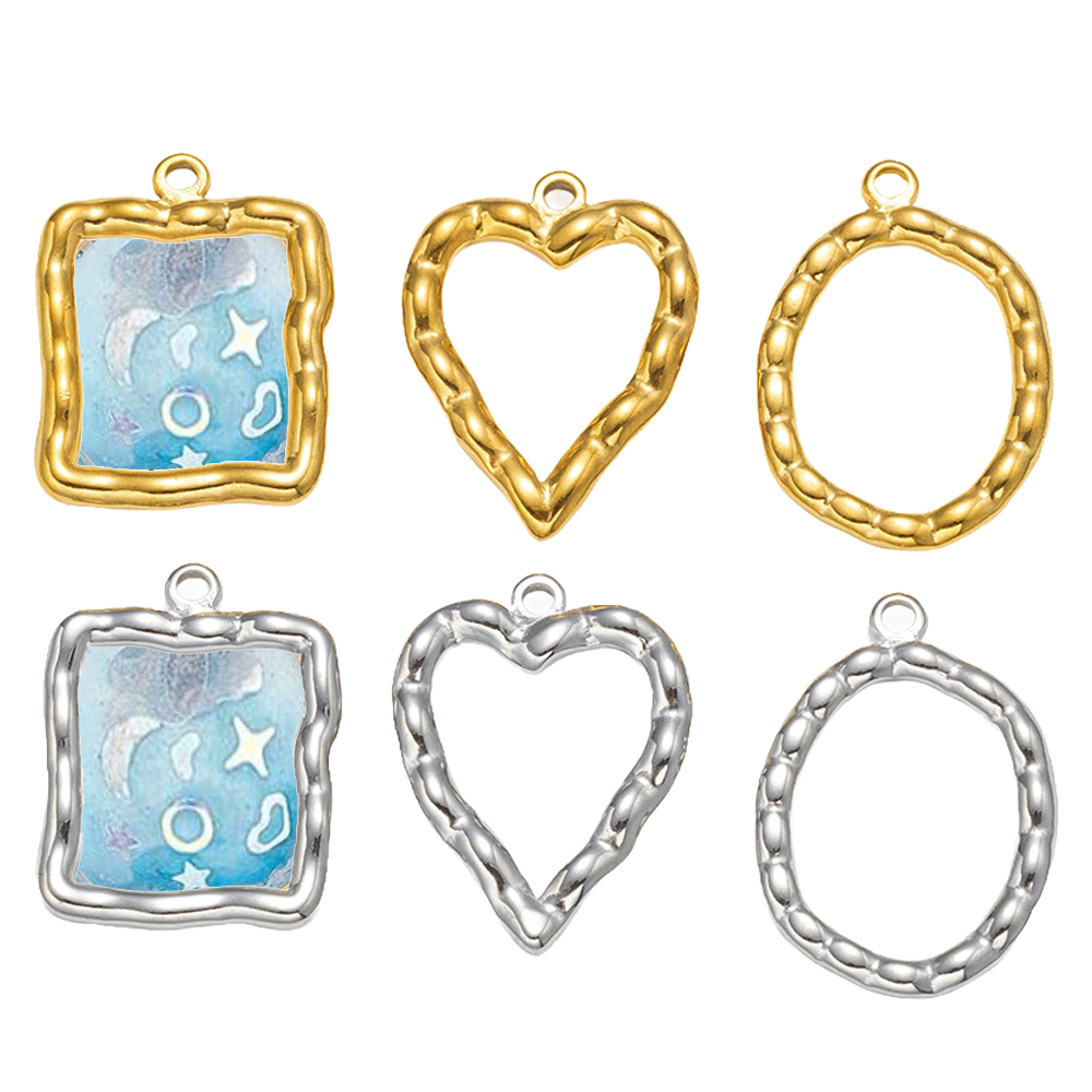 5pcs Stainless Steel Heart Rou – Resin Art And Decor recenzja i cena