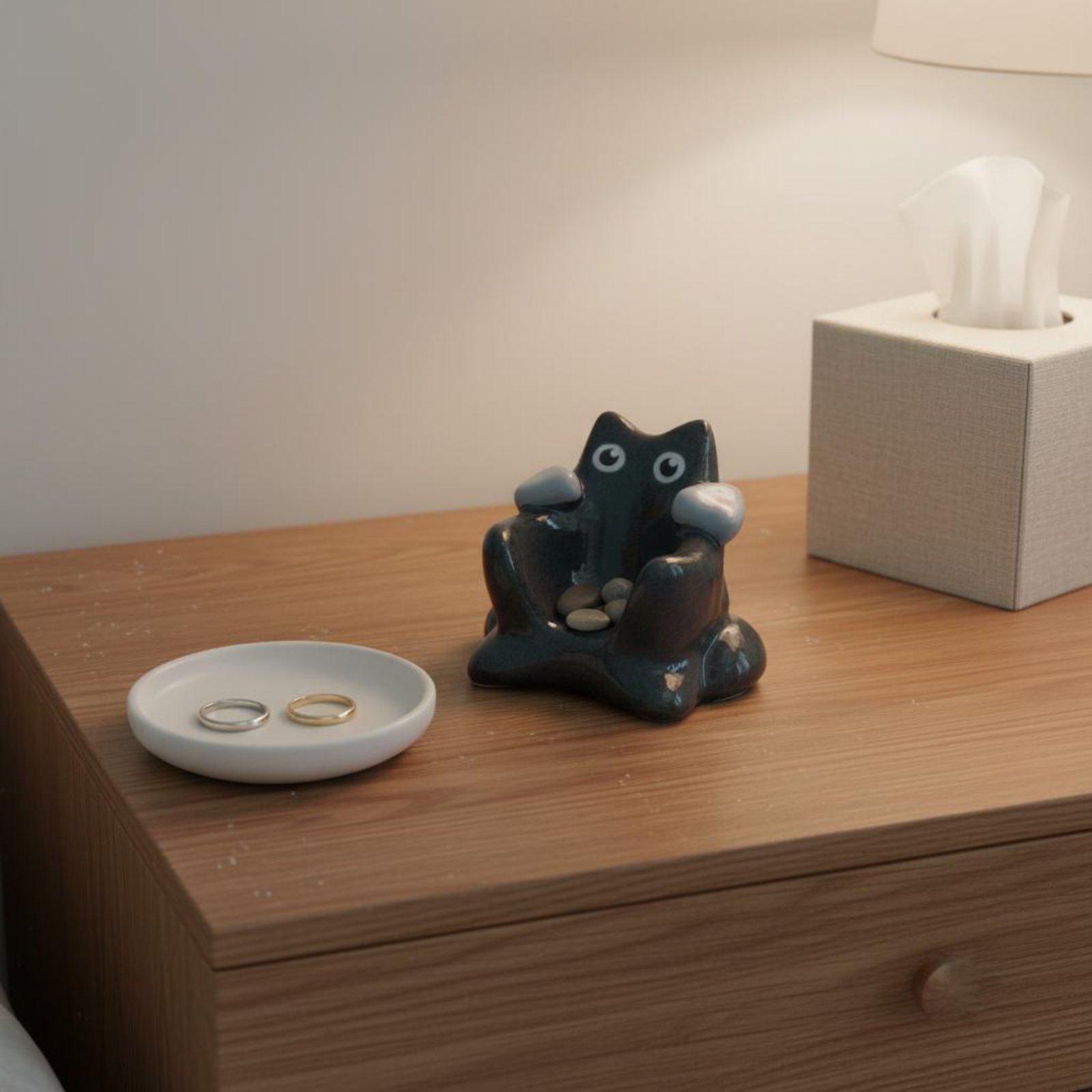 Black Cat Dice Holder Distinct – Resin Art And Decor recenzja i cena