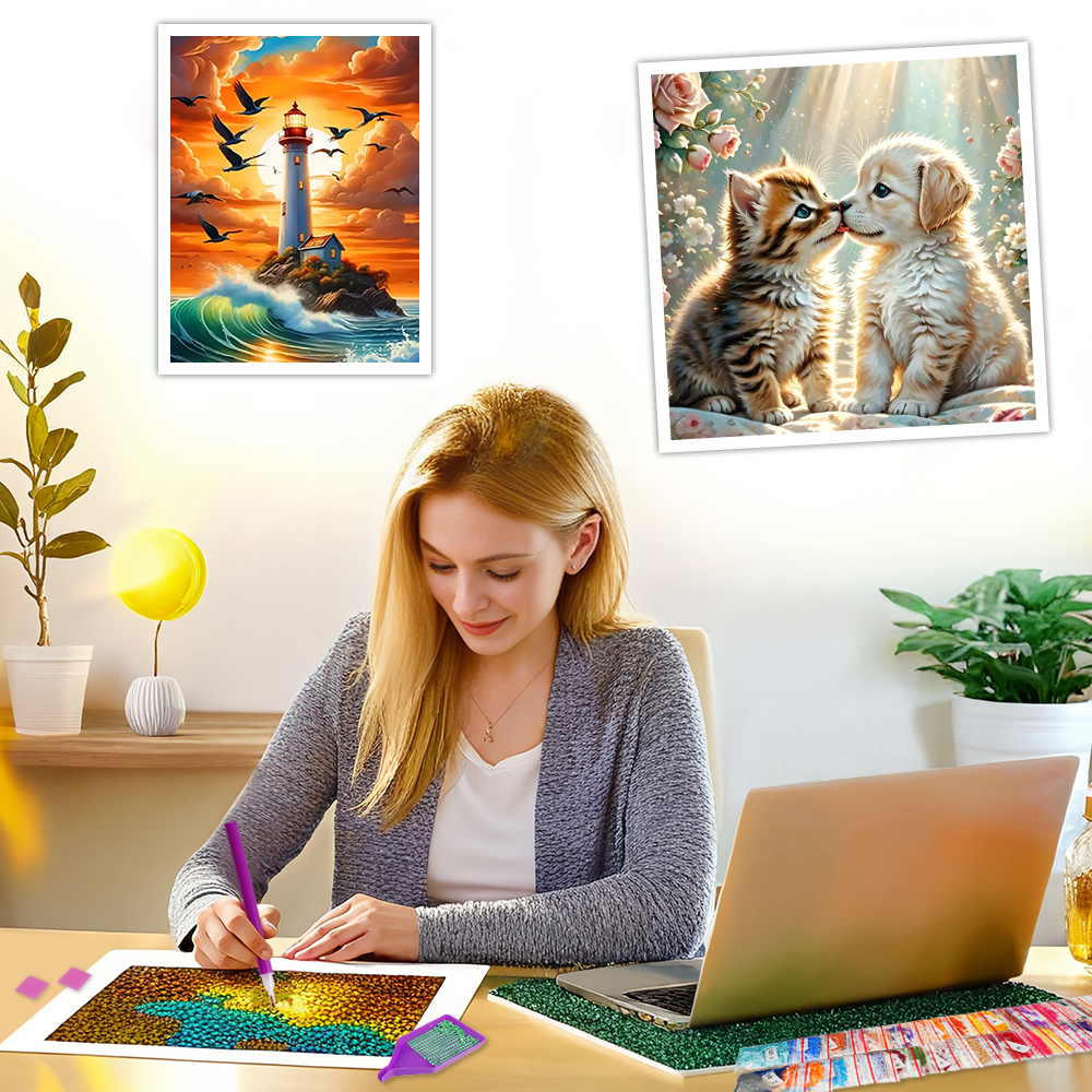 EverShine DIY Diamond Painting – Resin Art Guide Book recenzja i cena