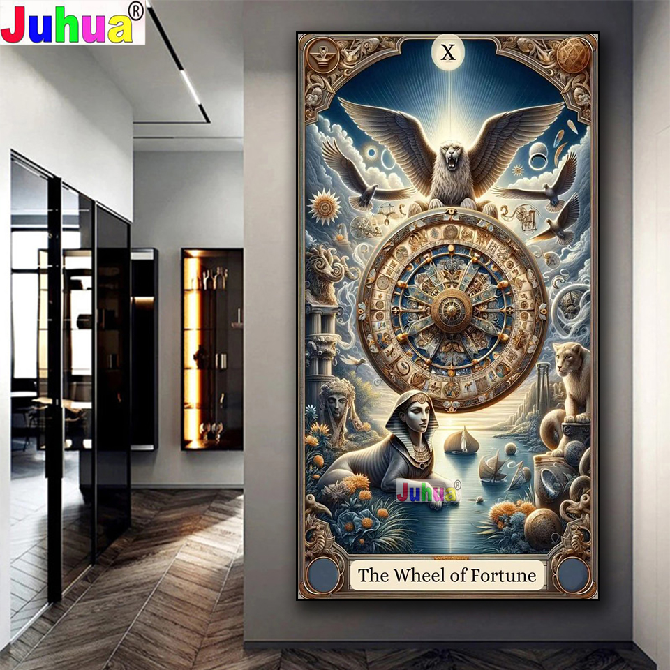 The Wheel of Fortune Tarot Car – Resin Art Meaning recenzja i cena