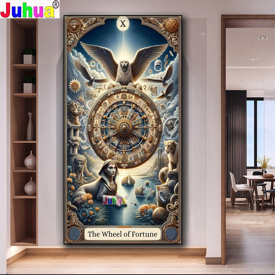 The Wheel of Fortune Tarot Car – Resin Art Meaning recenzja i cena