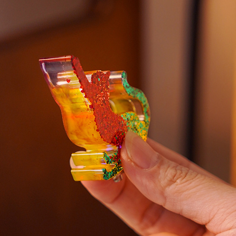 DIY Cat Shape Keychain Pendant – Resin Art Stone recenzja i cena