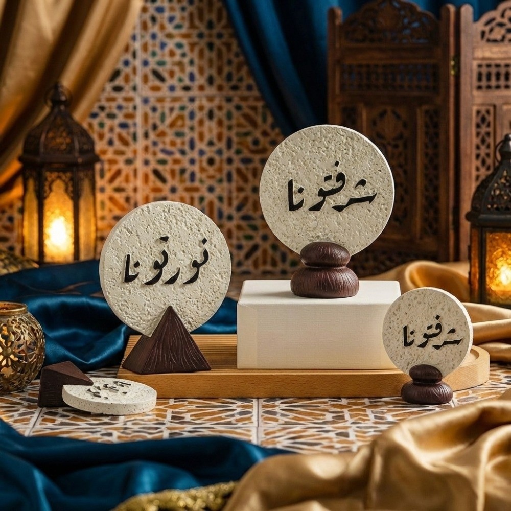 Meaningful Gift Round Ramadan  – Resin Art Meaning recenzja i cena