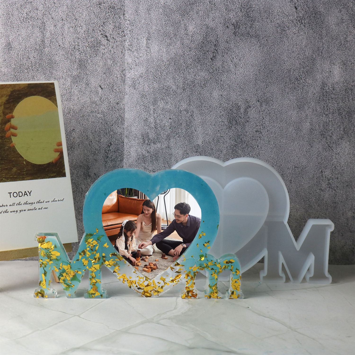 Letter Mm Epoxy Resin Silicone – Resin Art Heart recenzja i cena
