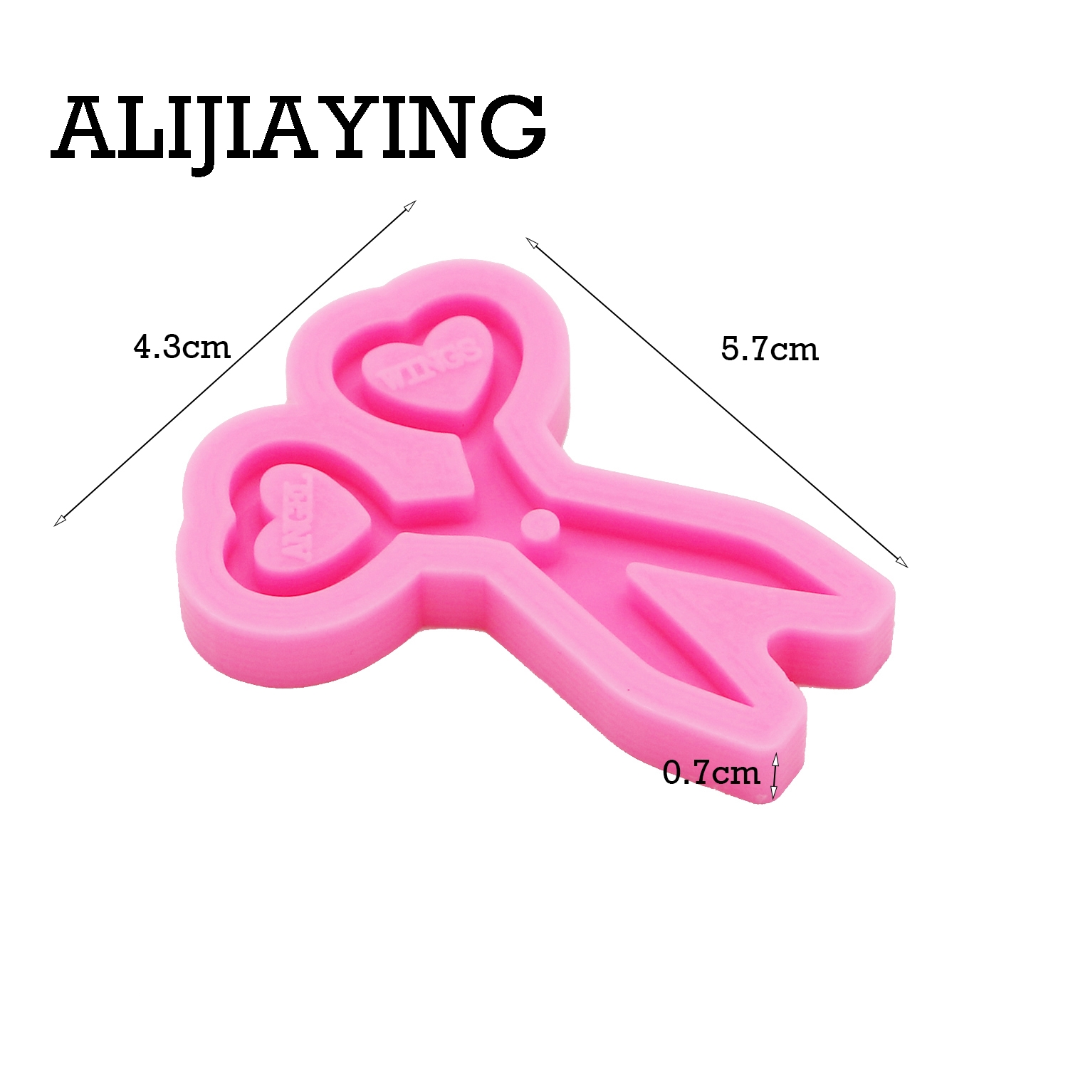 DY0263 Smooth art design mini  – Resin Art Keychain Design recenzja i cena
