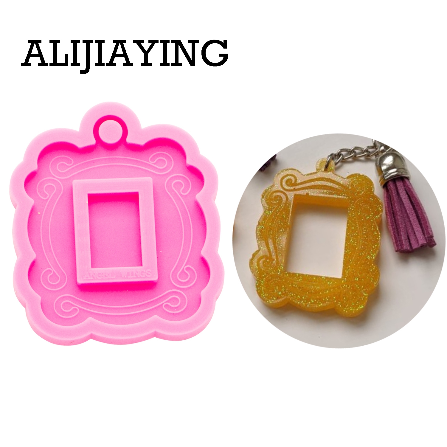 DY0262 Smooth art design Photo – Resin Art Keychain Design recenzja i cena