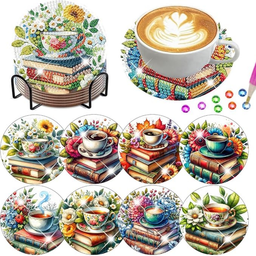 8PCS/DIY Diamond Art Painting  – Resin Art Guide Book recenzja i cena