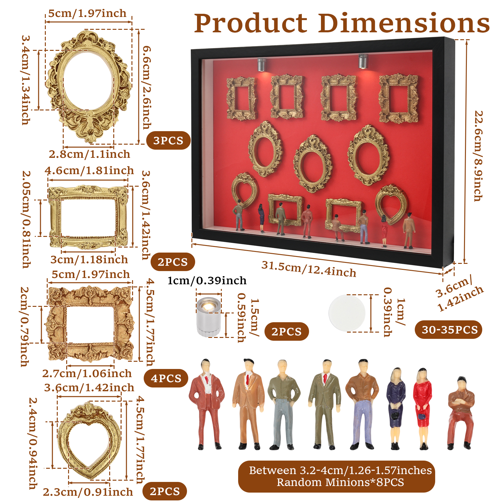 Mini Museum Silhouette Box Mem – Resin Art Photo Frame recenzja i cena