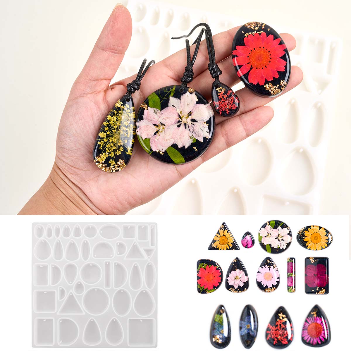 Time Stone Pendant Silicone Mo – Resin Art Stone recenzja i cena