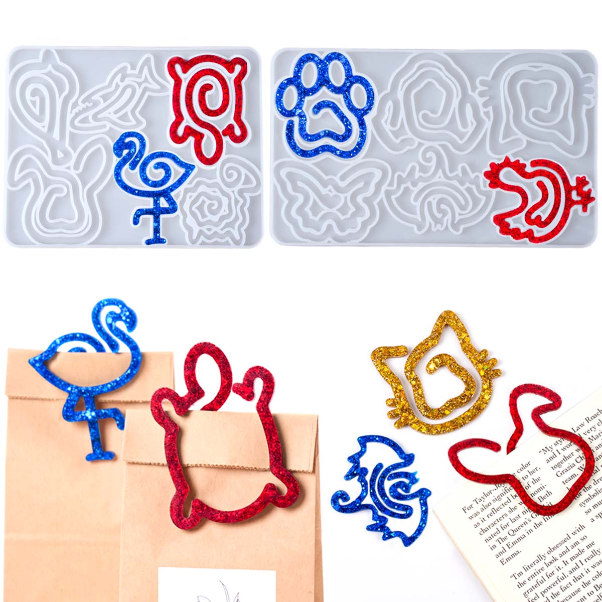 3D Animal Bookmark Silicone Mo – Resin Art Stone recenzja i cena