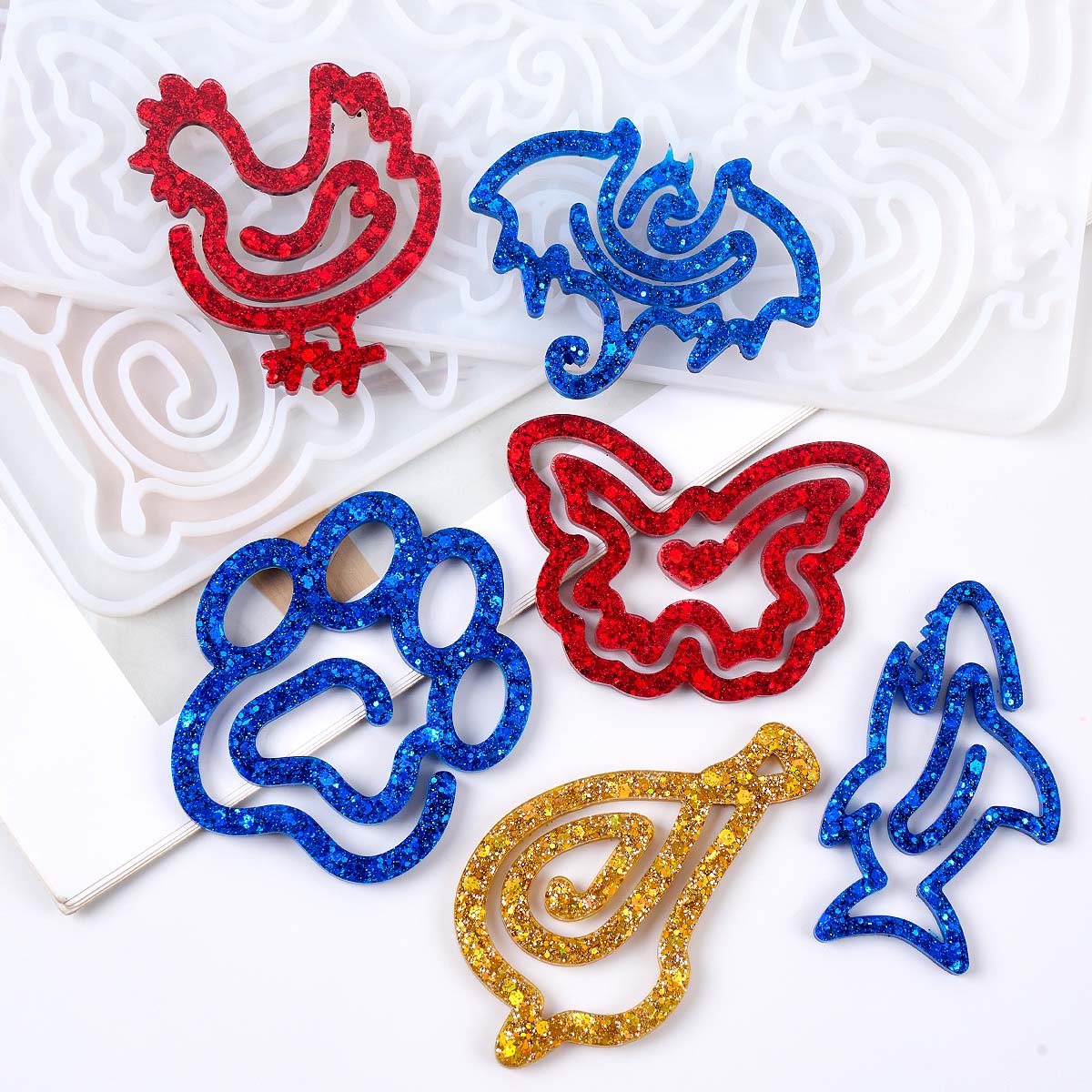 3D Animal Bookmark Silicone Mo – Resin Art Stone recenzja i cena