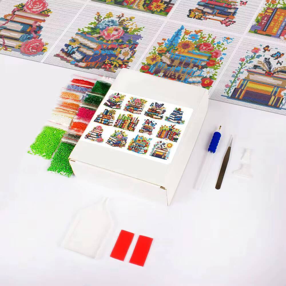12Pcs Landscape Diamond Painti – Resin Art Guide Book recenzja i cena