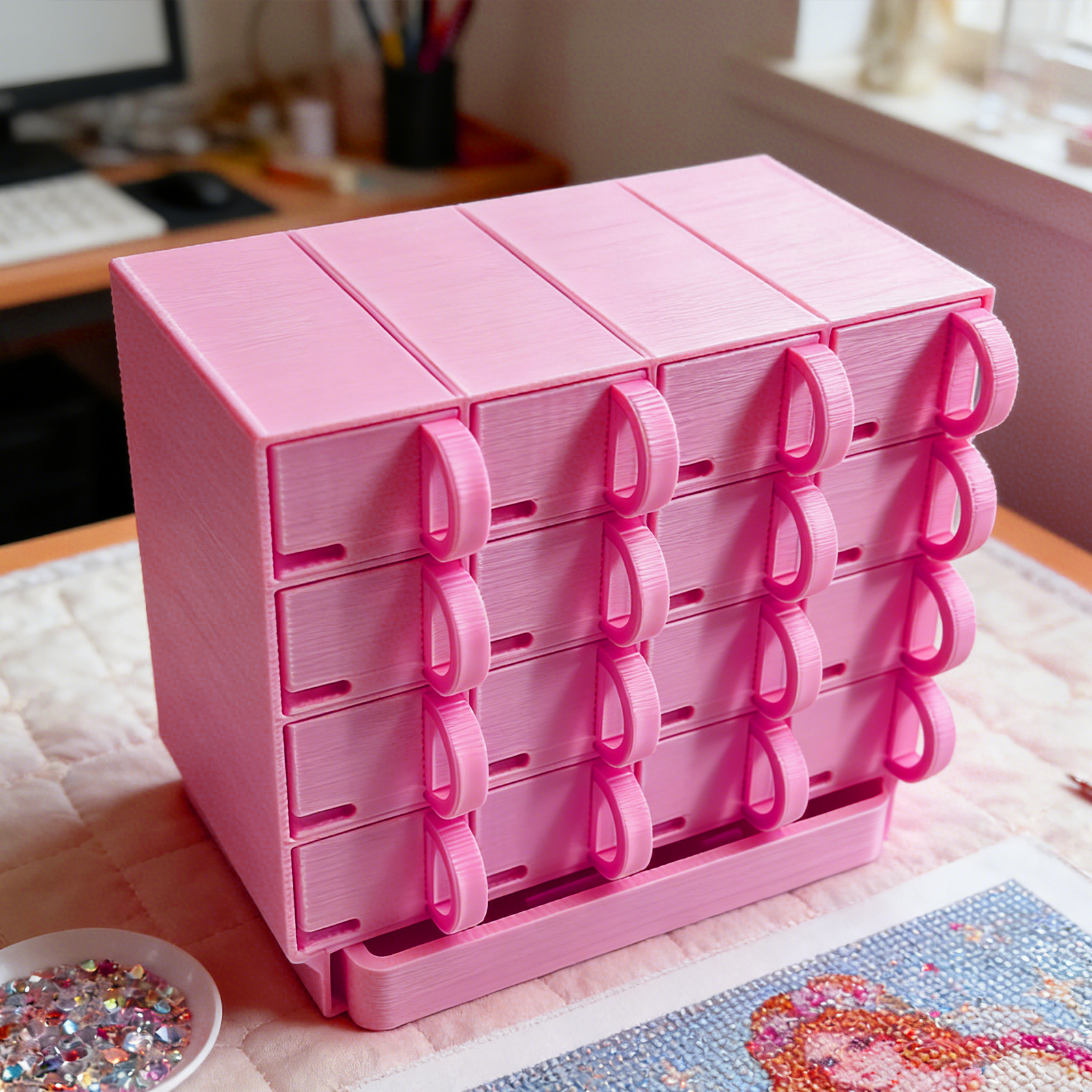 Portable Container Diamond Pai – Resin Art Painting recenzja i cena