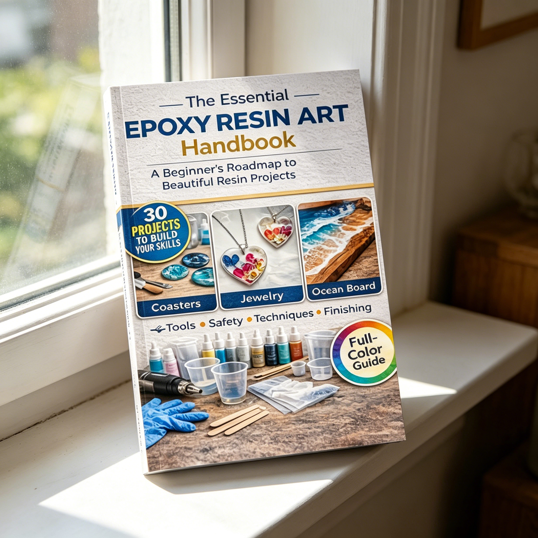 Epoxy Resin Art Book Guide for – Resin Art Guide Book recenzja i cena