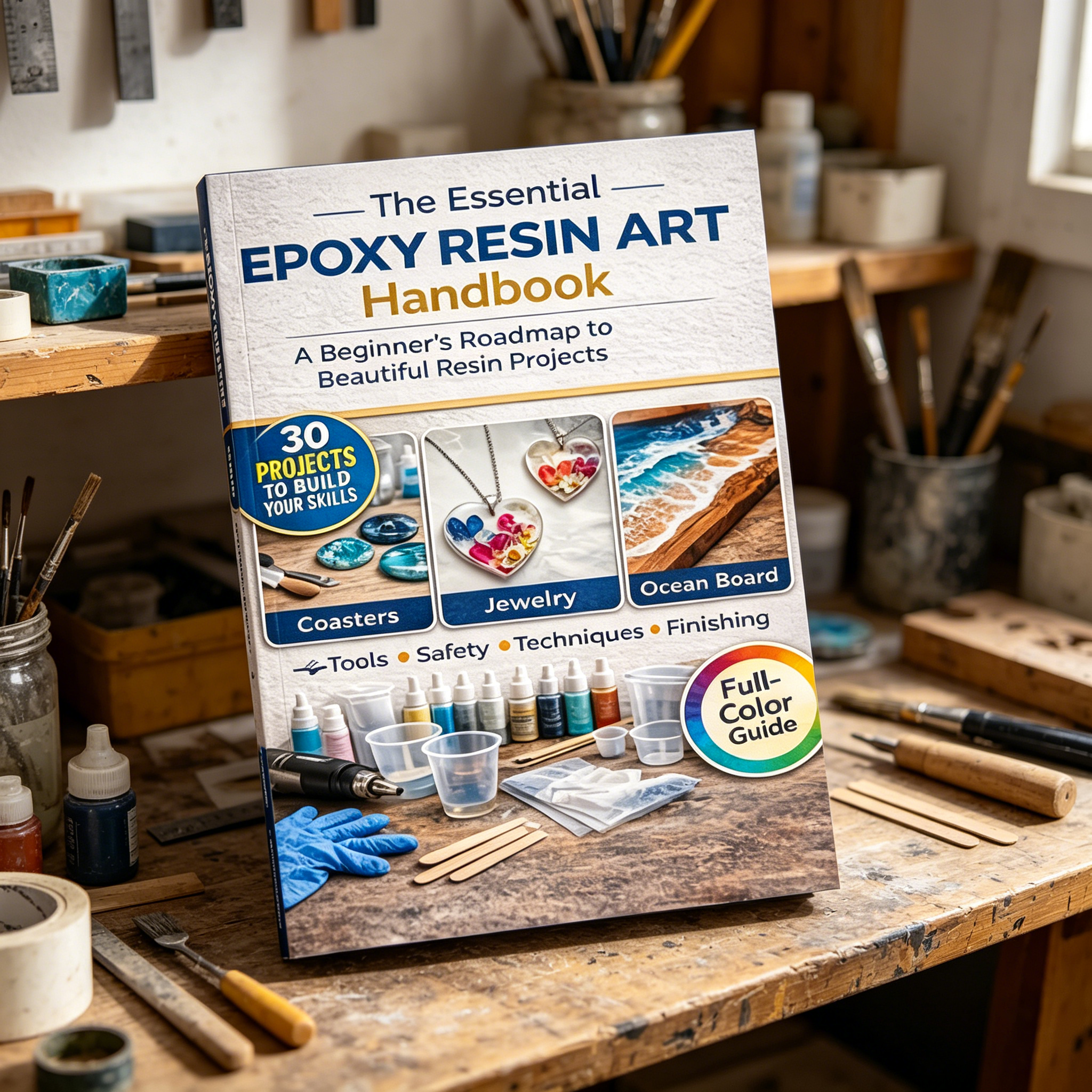 Epoxy Resin Art Book Guide for – Resin Art Guide Book recenzja i cena