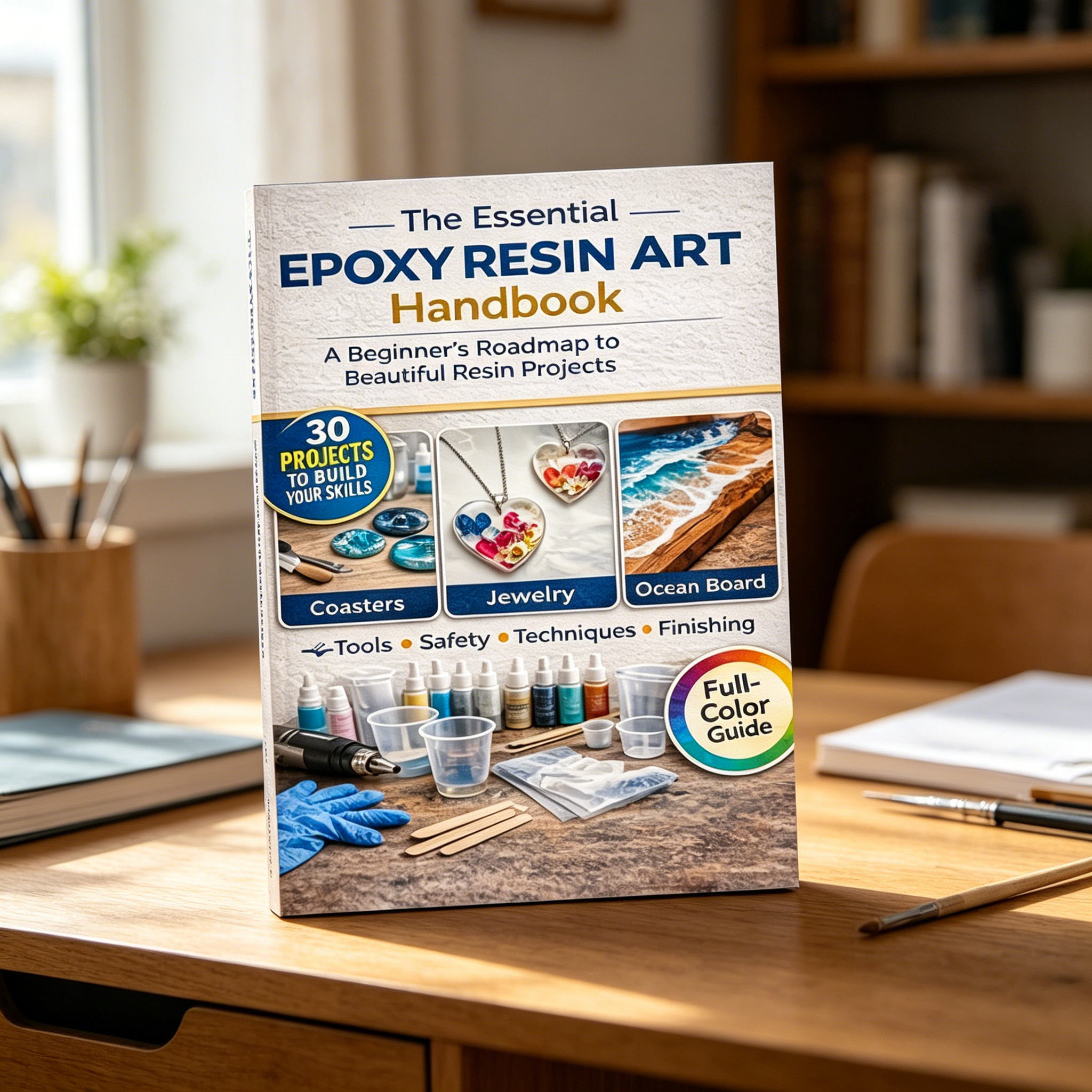 Epoxy Resin Art Book Guide for – Resin Art Guide Book recenzja i cena
