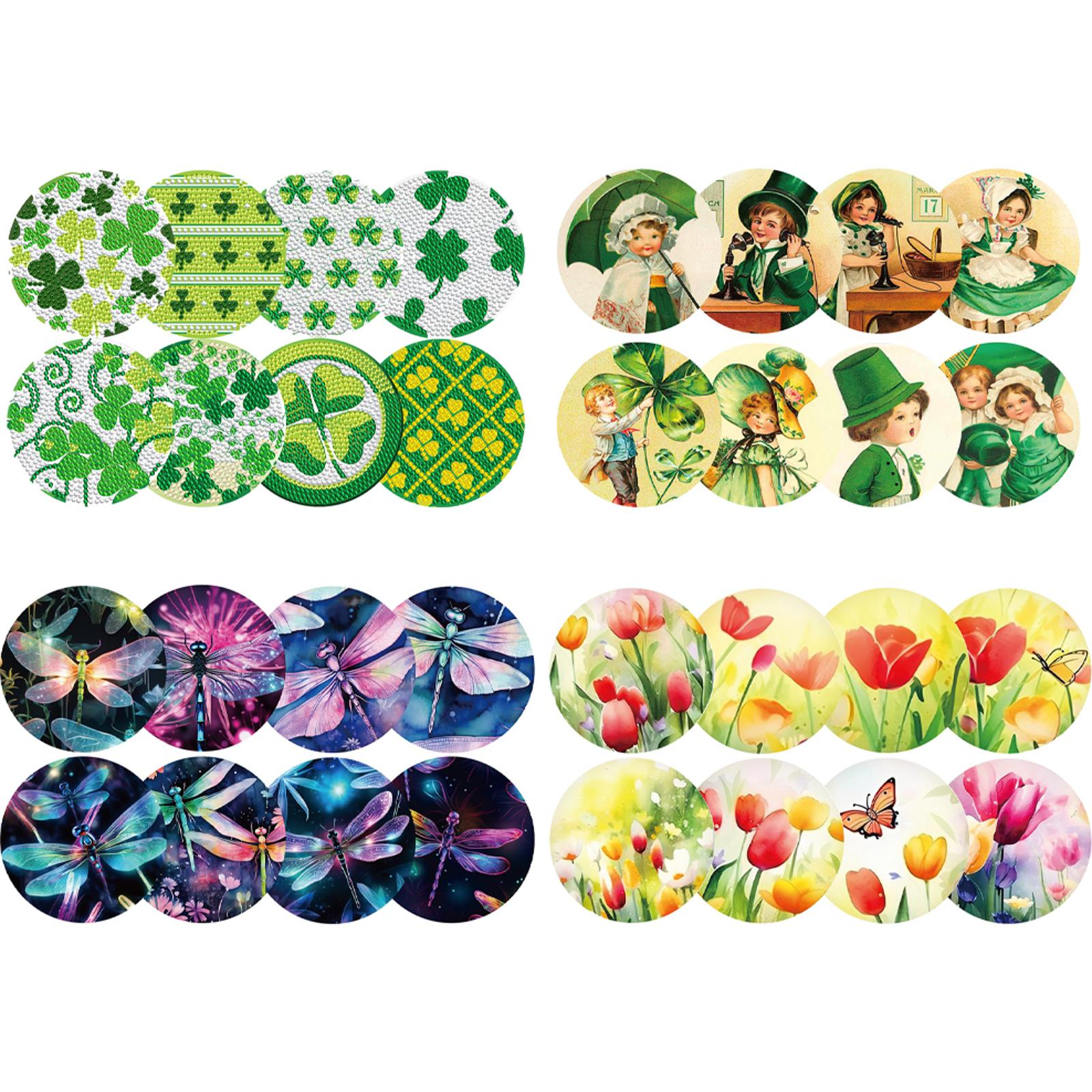 8PCS Full Drill Diamond Coaste – Resin Art Painting recenzja i cena