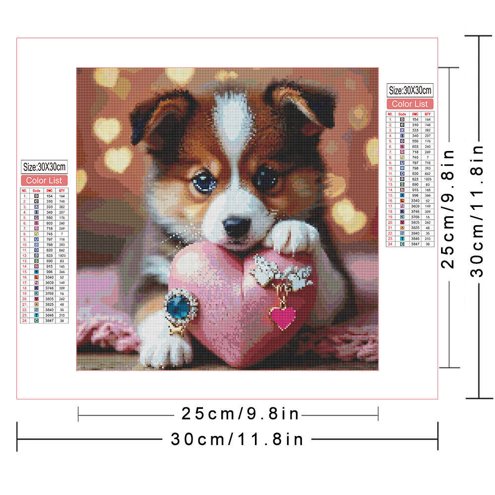 1pc frameless  5D DIY Diamond  – Resin Art Heart recenzja i cena