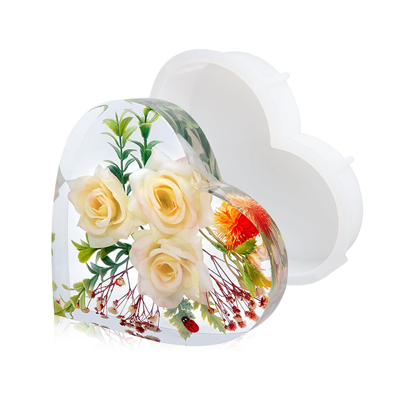 Large Heart Epoxy Resin Mold F – Resin Art Heart recenzja i cena
