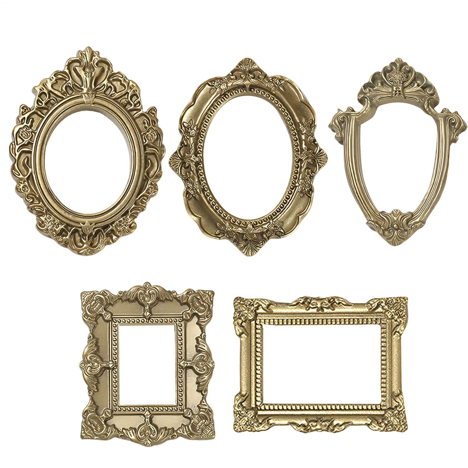 5PCS Gold Vintage Photo Frame  – Resin Art Photo Frame recenzja i cena