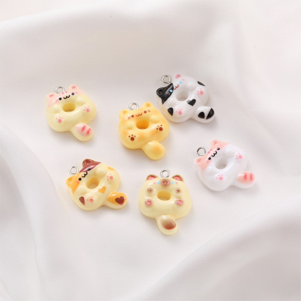 10Pcs Kawaii Cartoon Cat Resin – Resin Art Accessories recenzja i cena