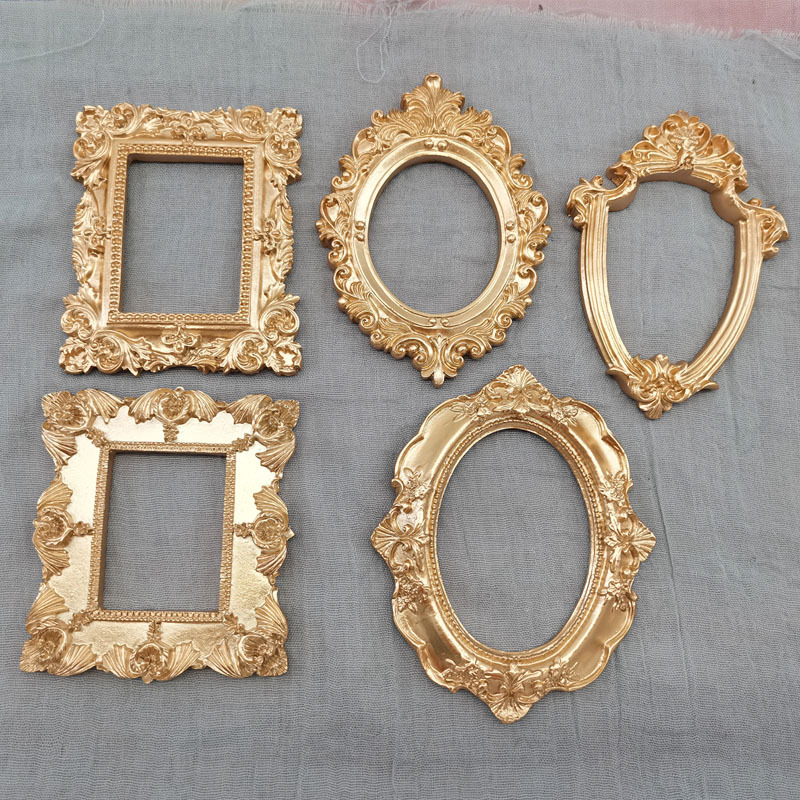 Mini gold small photo frame sh – Resin Art Photo Frame recenzja i cena