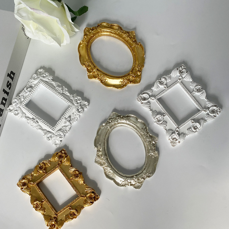 Mini gold small photo frame sh – Resin Art Photo Frame recenzja i cena