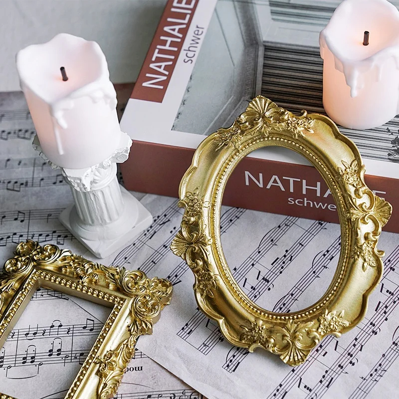 Mini gold small photo frame sh – Resin Art Photo Frame recenzja i cena