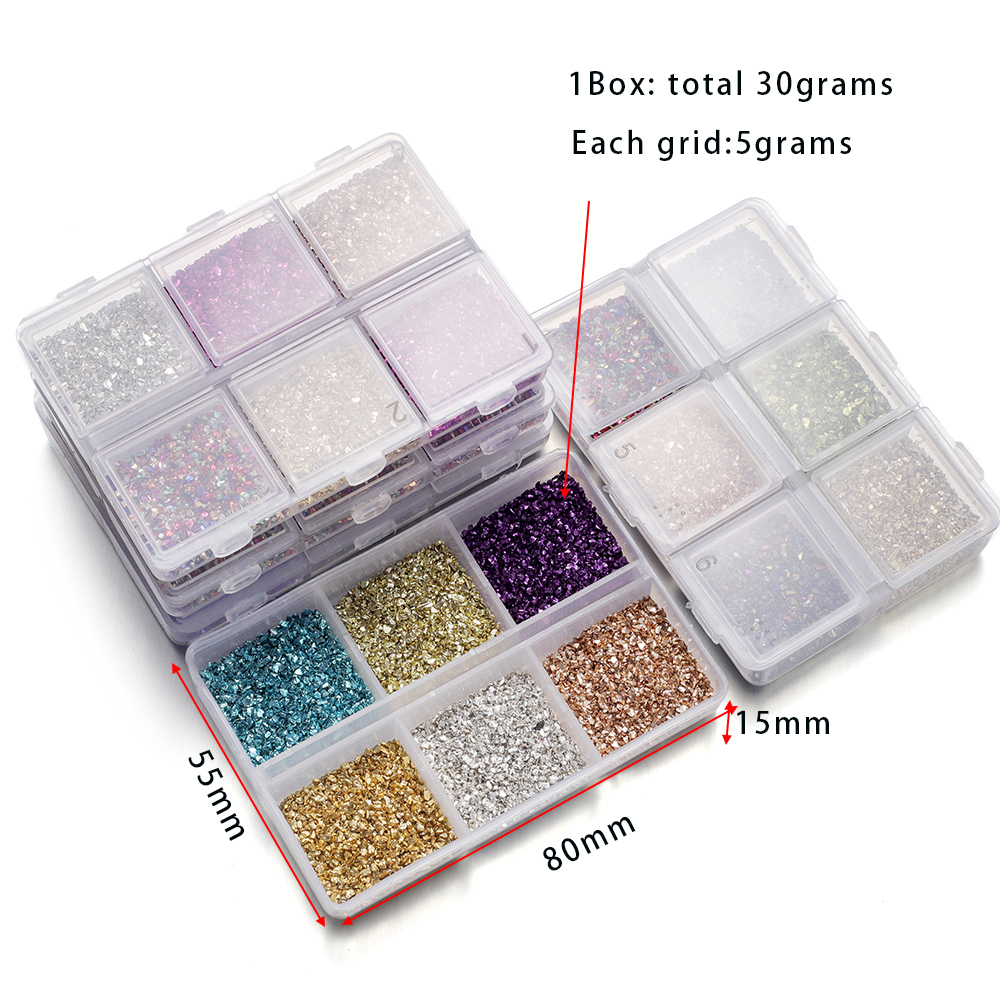 30g Broken Glass Stones Epoxy  – Resin Art Stone recenzja i cena