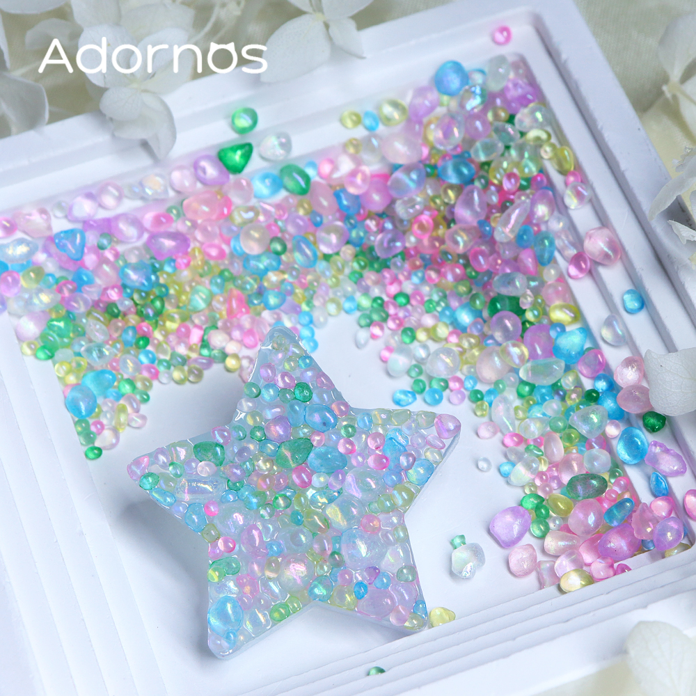 20 g/bag Irregular Round Glass – Resin Art Stone recenzja i cena